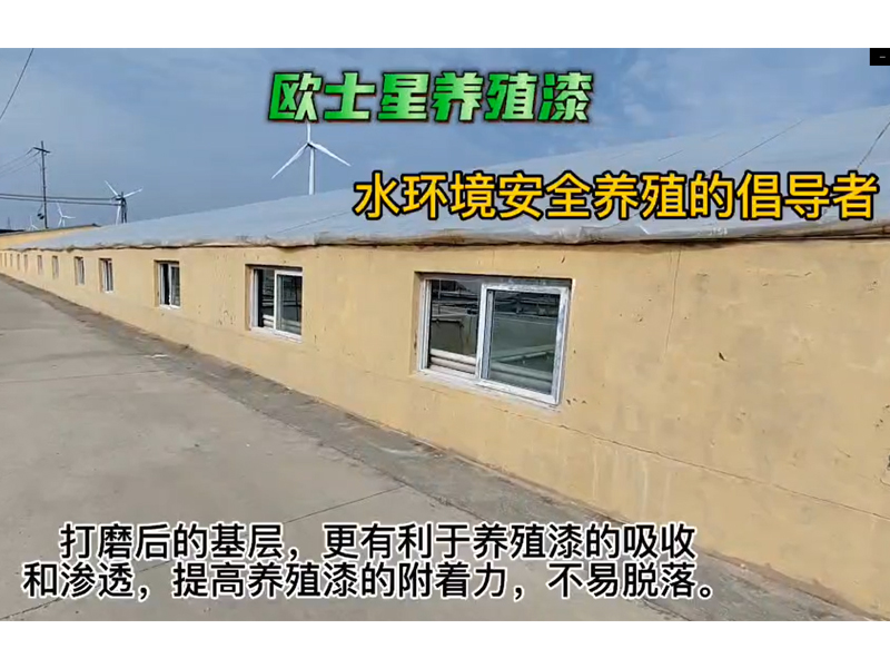 今天天氣真好，適合整理養(yǎng)殖池子.